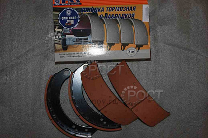 Колодка тормоза заднего Г-3307