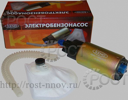 Бензонасос электрический погружной дв. ЗМЗ-405, 406, 409 с фильтром очистки топлива и соединит. трубкой