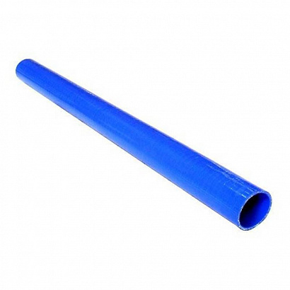 Патрубок силикон прямой d48, L1100, армированный 4 нити, стенка 5 мм