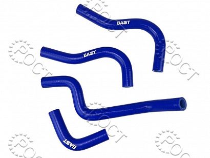 Патрубки отопителя Г-3302 дв. Chrysler (к-т 4шт) силикон (3302-8120002)