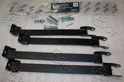 Комплект крепления бака топливного УАЗ-2206, 3303, 3741,452 дополнительного (811005)