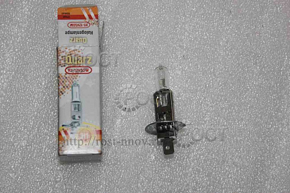 Лампа галогеновая H1 12V  55W Quarz(17138)