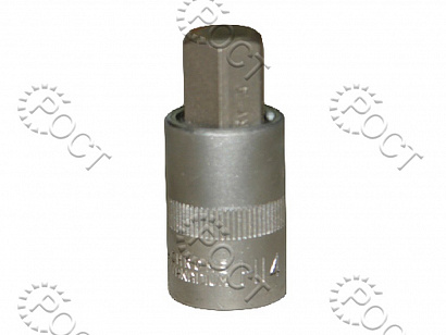 Головка торцевая  HEX 14 мм (1/2")  55 мм со вставкой АвтоDело (39294)