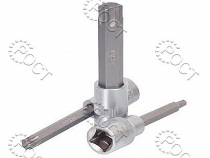 Головка торцевая  TORX Т60 (1/2") 100 мм со вставкой АвтоDело (39660)