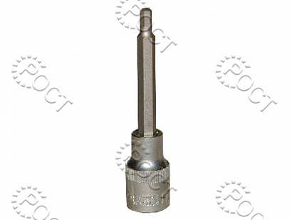 Головка торцевая  HEX  5 мм (1/2") 100 мм со вставкой АвтоDело (39385)