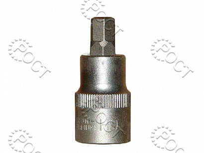 Головка торцевая  HEX  9 мм (1/2")  55 мм со вставкой АвтоDело (39289)